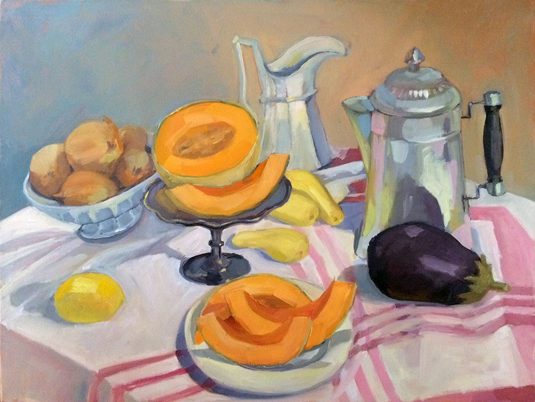 Summer Morning, 2014, oil on canvas, 18 x 24 inches, private collection